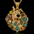 SCBD Solid Gold Chain with Diamond Pendant PDL