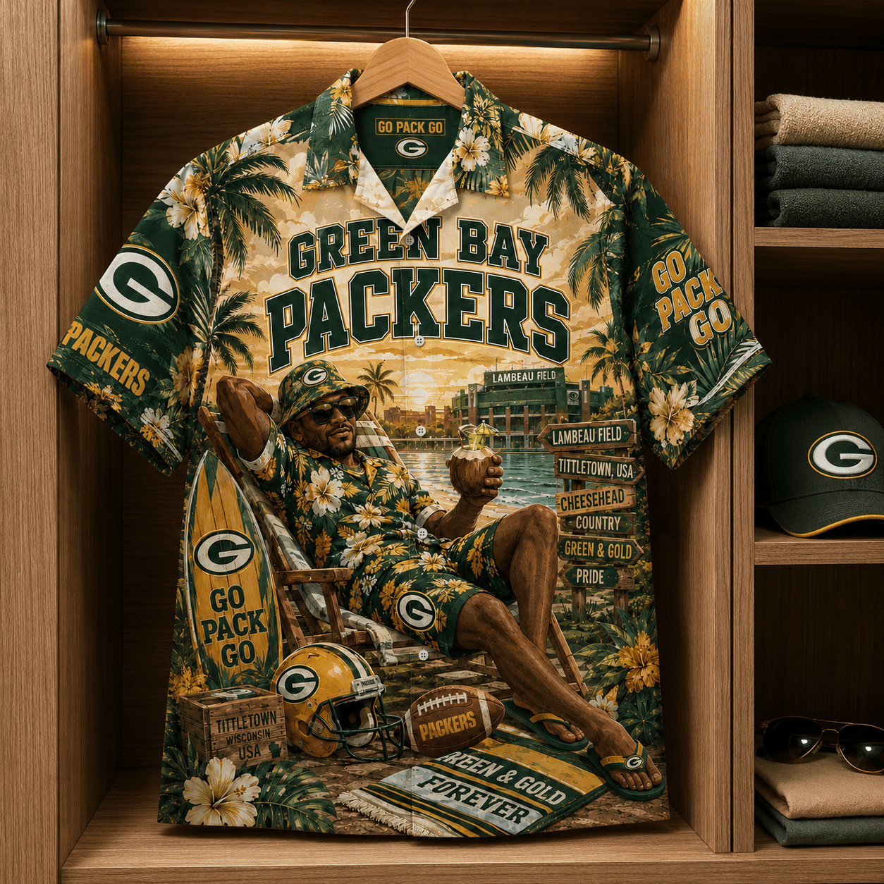 Premium GBP Hawaiian Shirt TNSM
