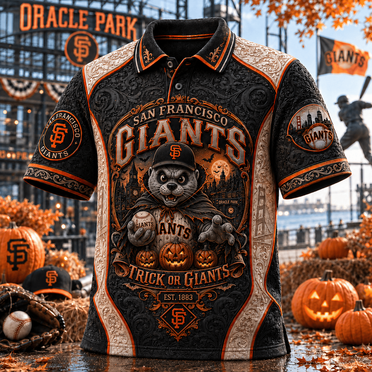 PREMIUM SFG EMBOSS POLO SHIRT NTNA
