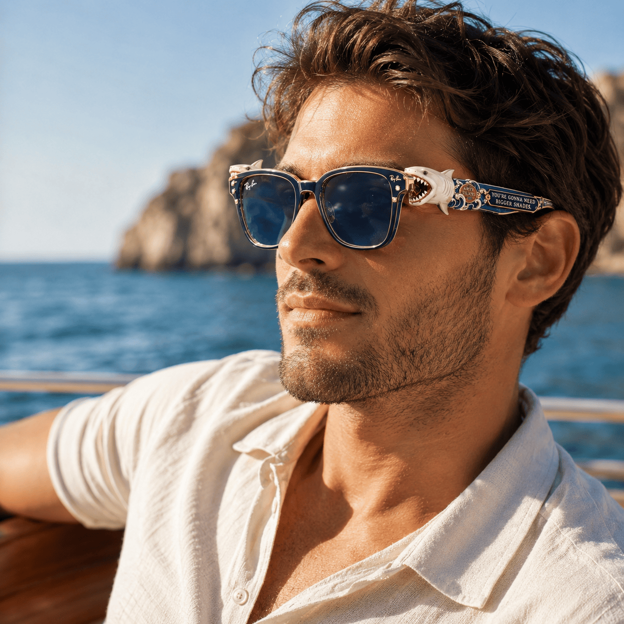 PREMIUM JAWS UNISEX SUNGLASSES NTVA
