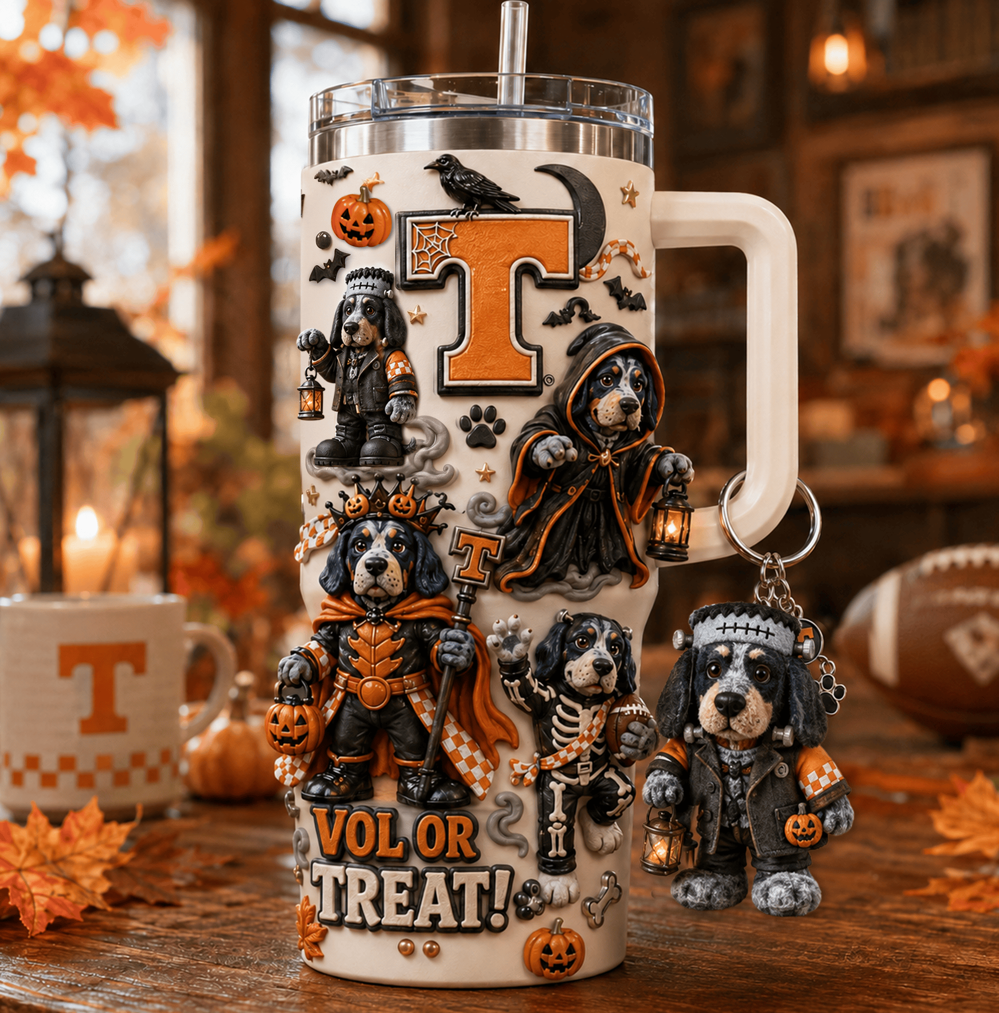 TVF 40oz Tumbler With Handle HTTT