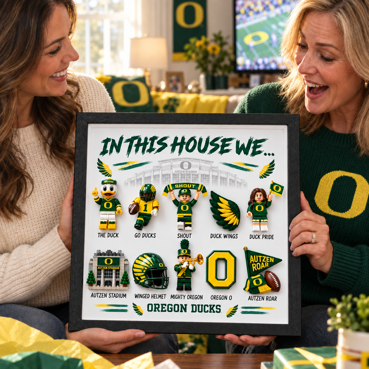 ORD "In This House We…" 3D Fan Display Frame TMH