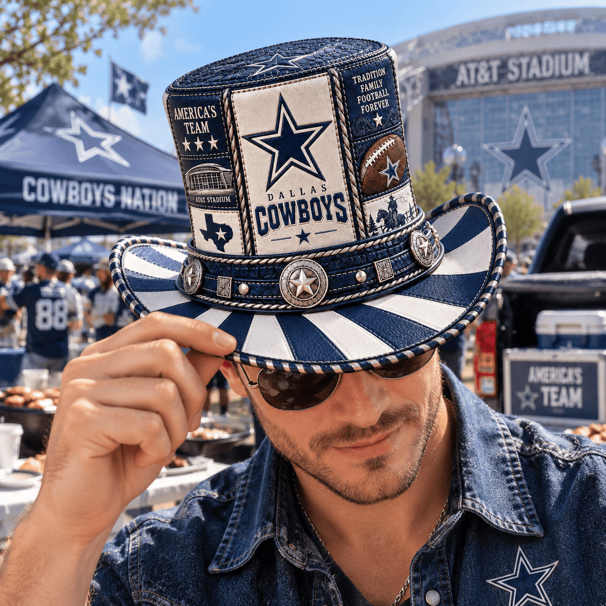 DLCB Premium Leather Top Hat PDL