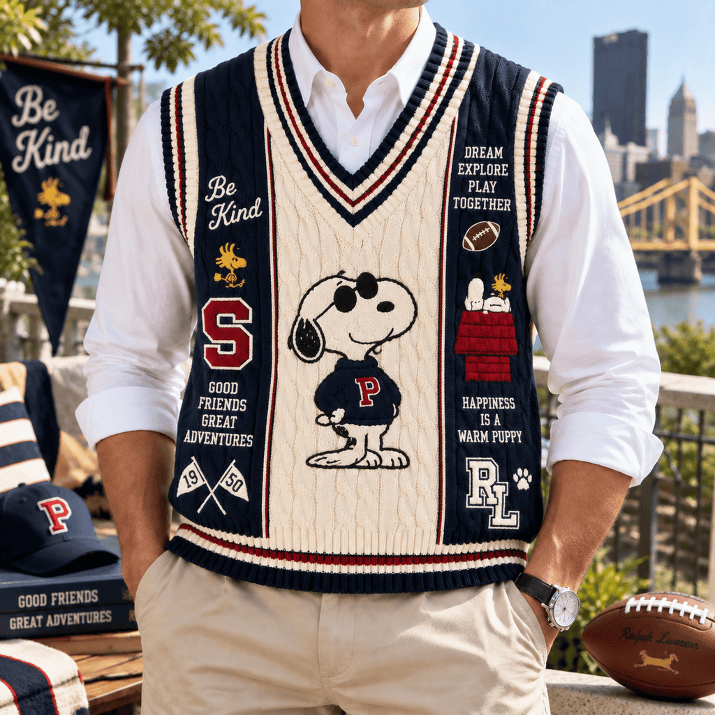 SPNY Premium Heritage Sweater Vest NTNA