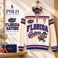FGT PREMIUM Varsity Cable-Knit Quarter-Zip Sweater NHVH