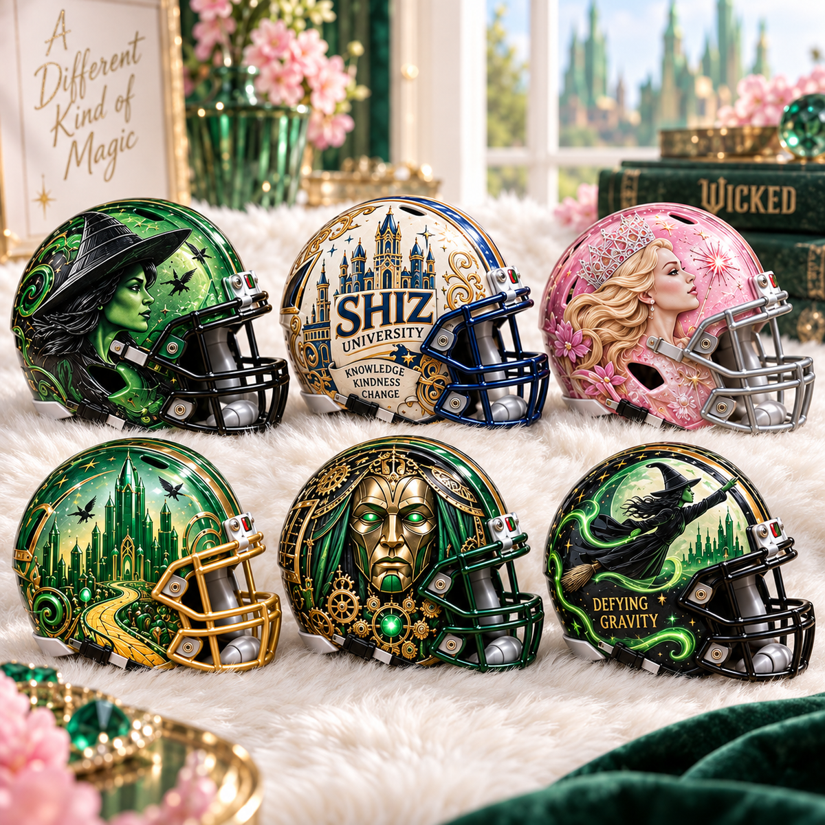 Premium WCKD Mini Helmet Collection TTNL