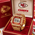 KCC Premium Gold Ring Watch LNTH