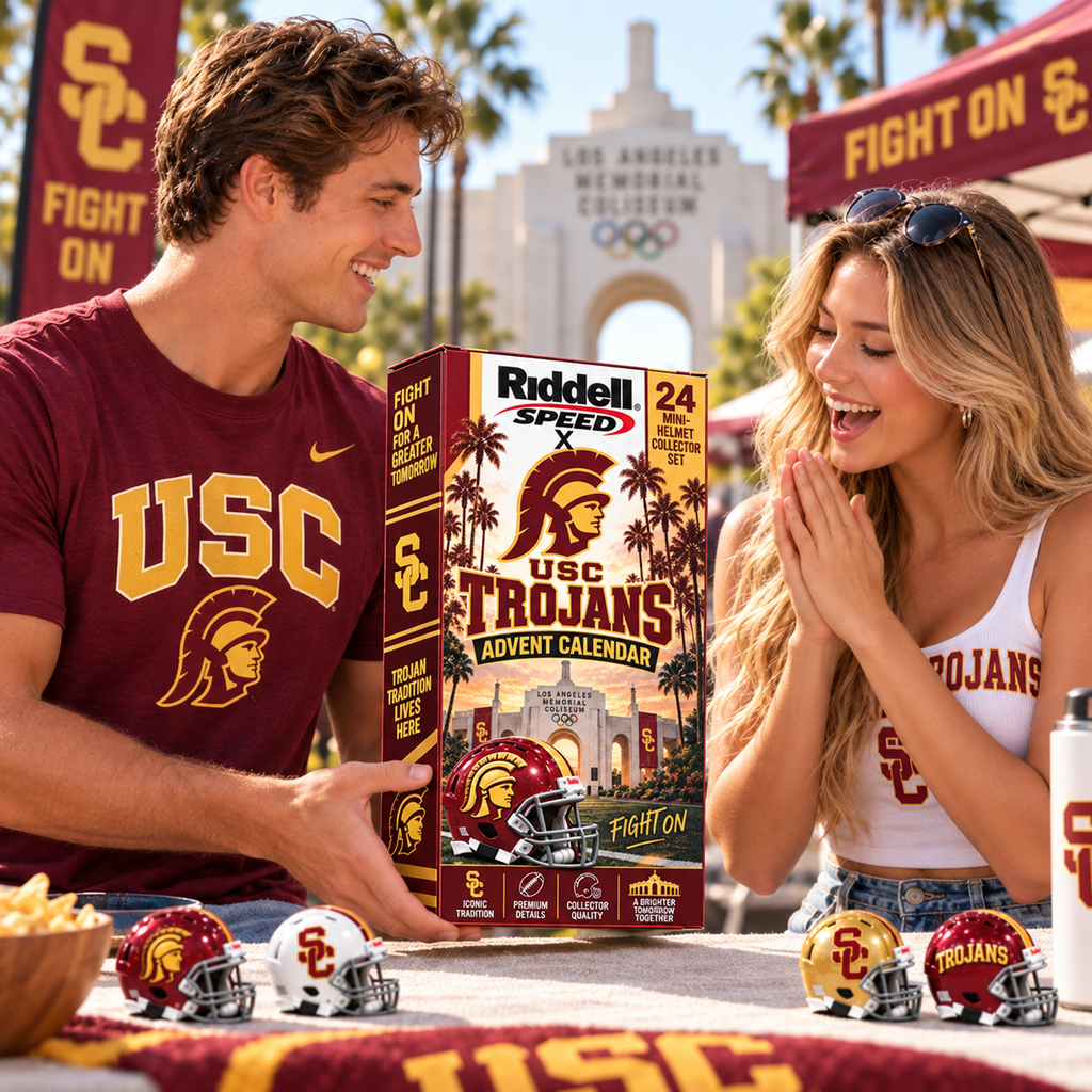 Premium USC Mini Helmet Advent Calendar NTNA