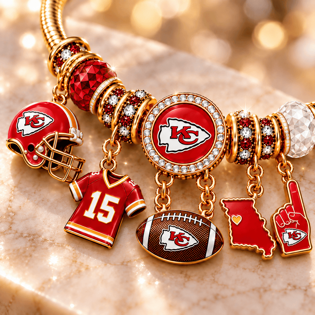 KCC Gold Charm Bracelet Set PNPA