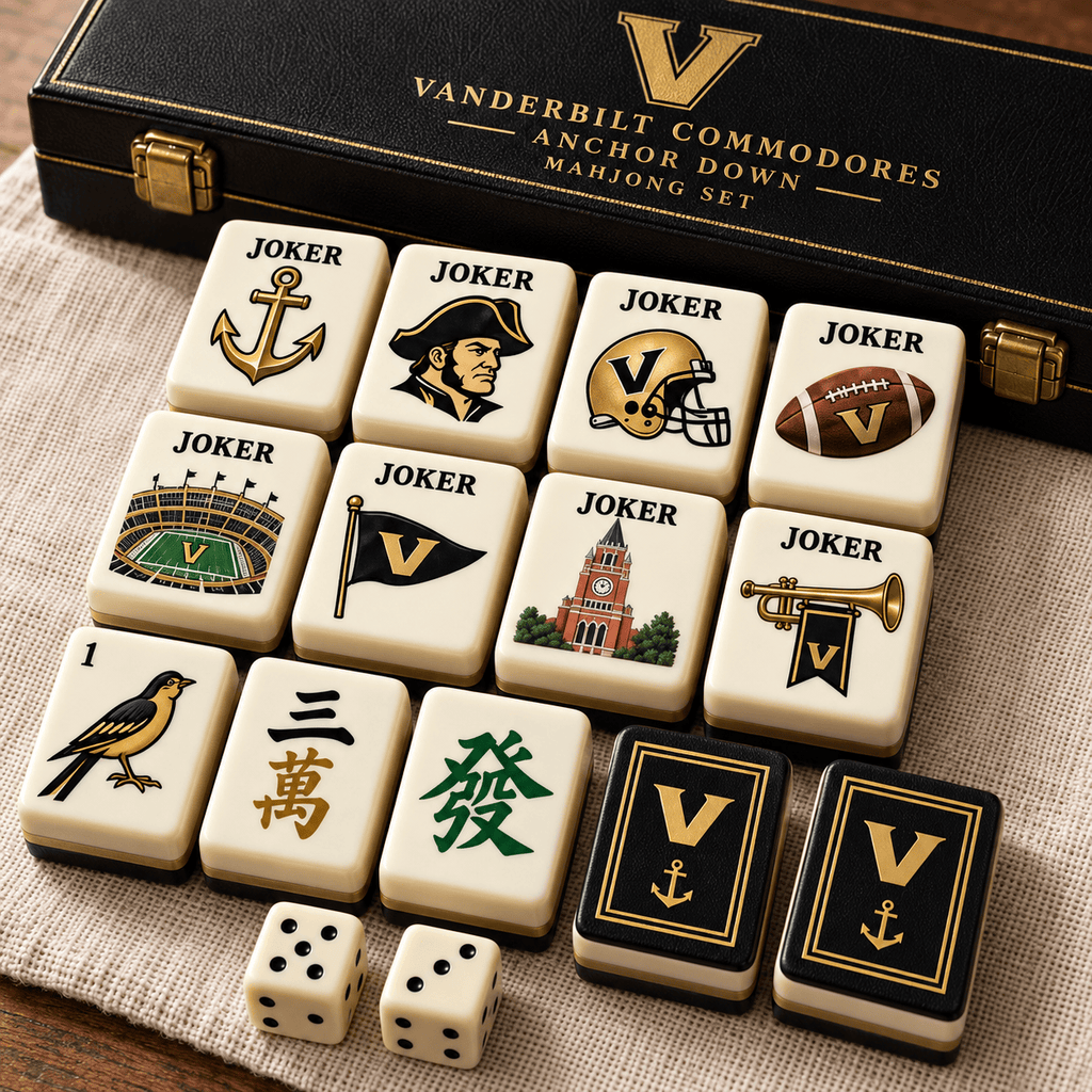 Premium VDBC Mahjong Tiles Set TNSM