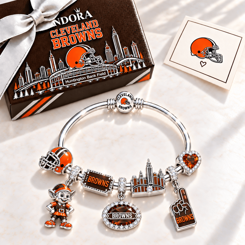 CLVB Silver Charm Bracelet Set TMH