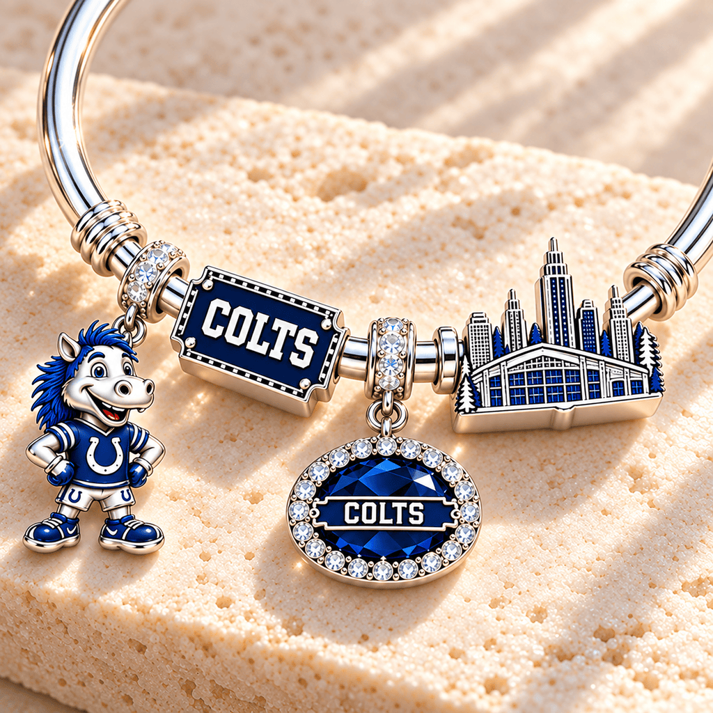 IDC Silver Charm Bracelet Set TMH