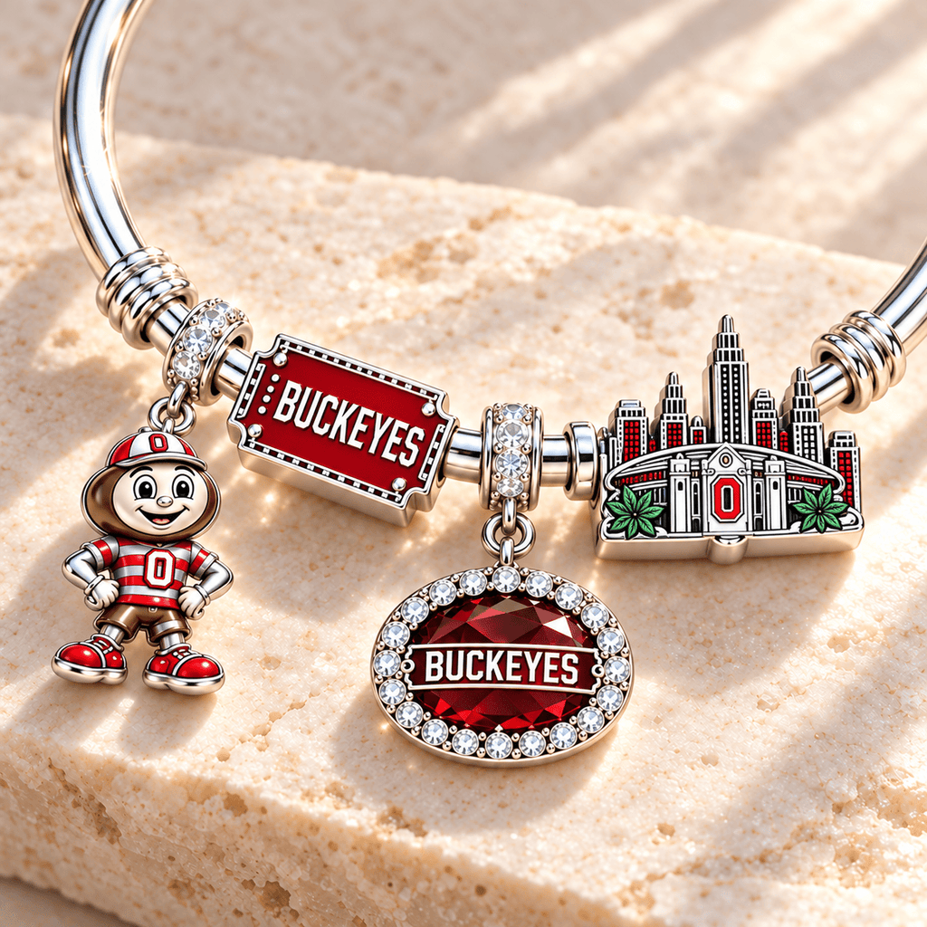 OSB Silver Charm Bracelet Set TMH