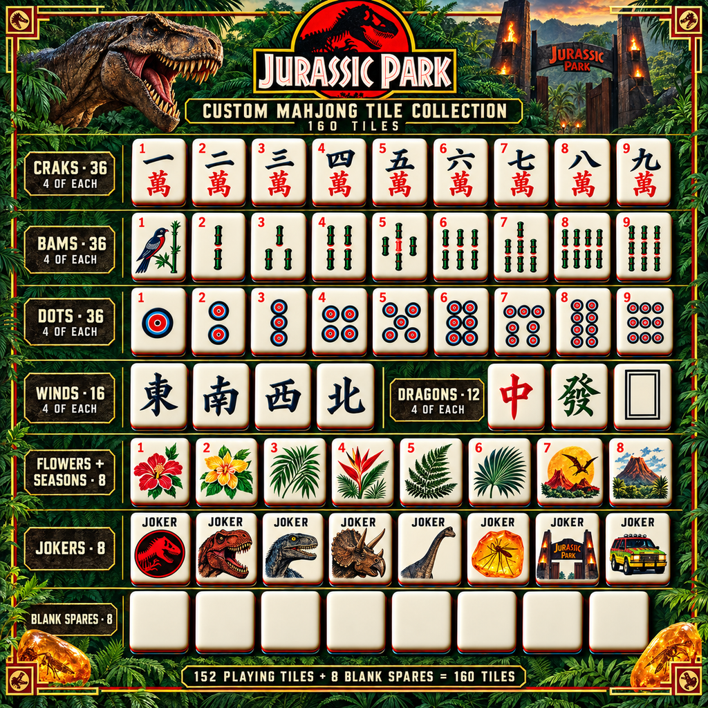 JAP Premium Mahjong Set – Game Night Edition PNPA