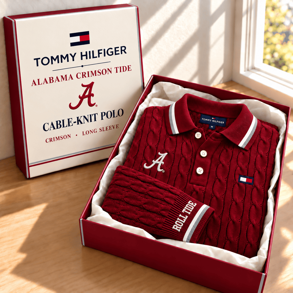 ACT Premium Cable-Knit Polo TTTT