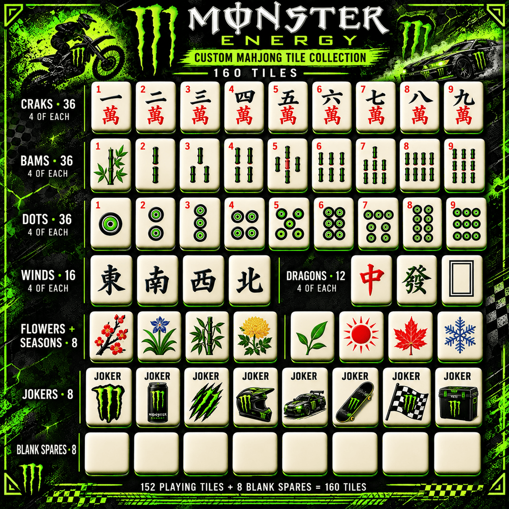 MED Premium Mahjong Set – Game Night Edition PNPA