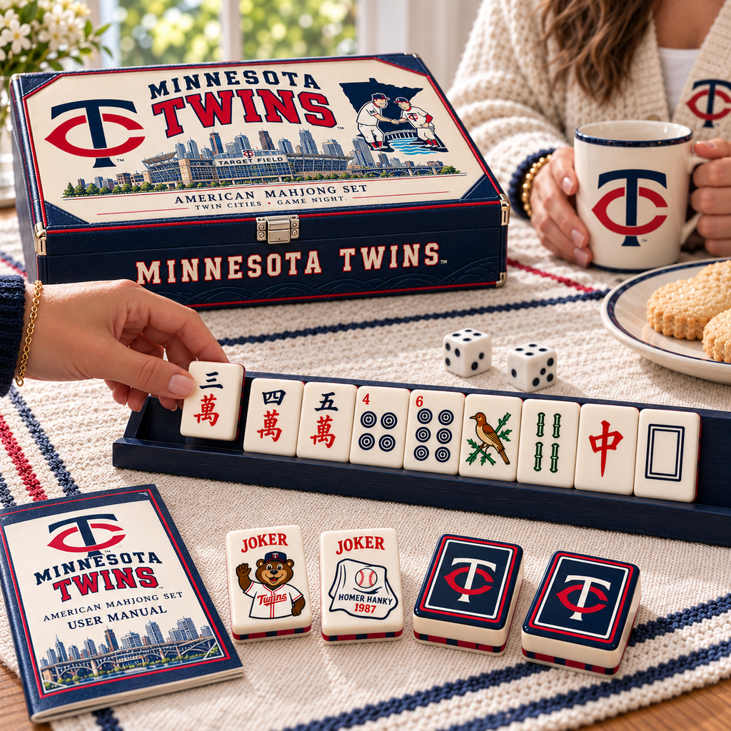Premium MNST Mahjong Tiles Set TTMH