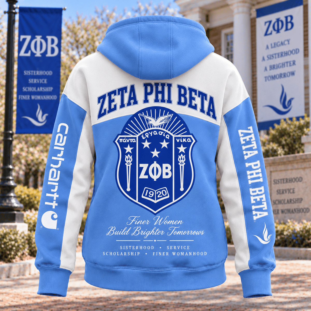 PREMIUM ZPB HOODIE COLOR BLOCK TTNL