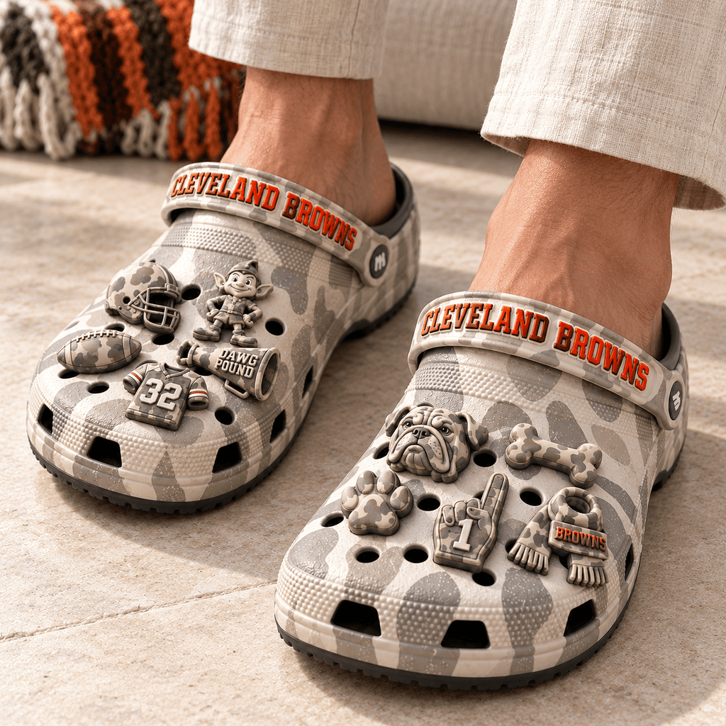 CLVB Premium Deer Camo Charm Clog PTKL