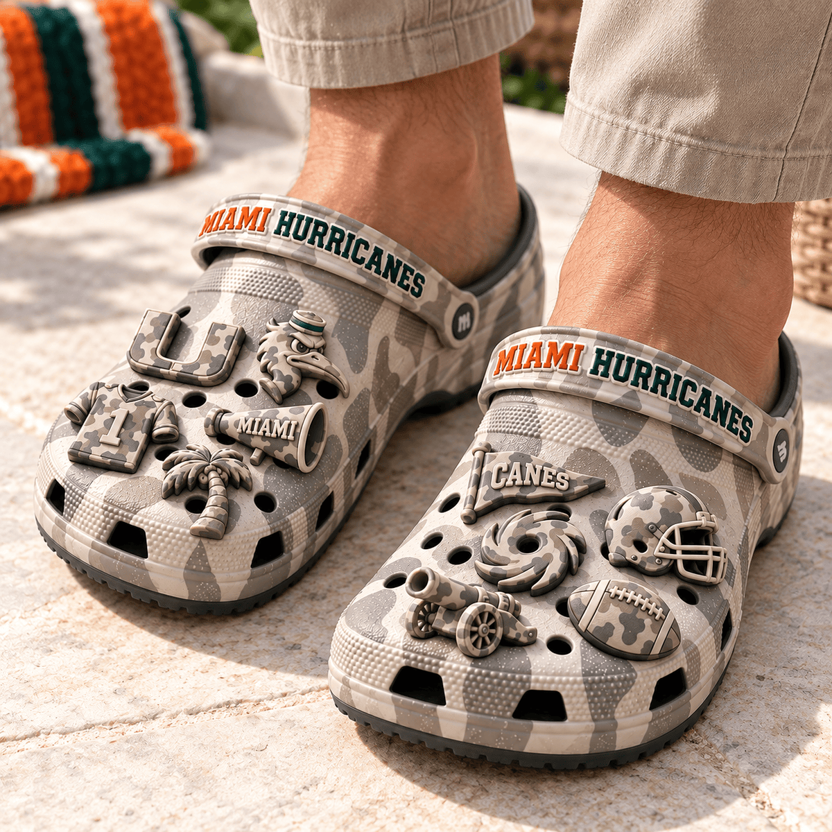 MHC Premium Deer Camo Charm Clog PTKL